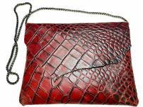 Red Leather Gator Purse 202//151